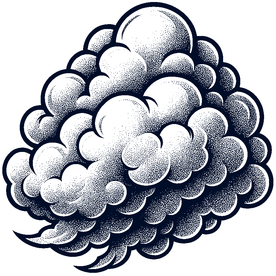 Linke Wolke